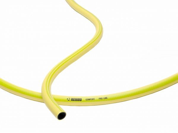 Шланг для полива REHAU Pro Line желтый, отрезной