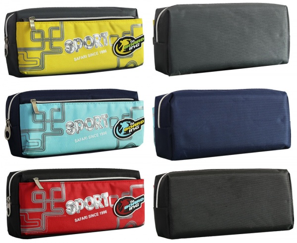 Пенал-кошелек с карманом 18046 Safari в ассортименте