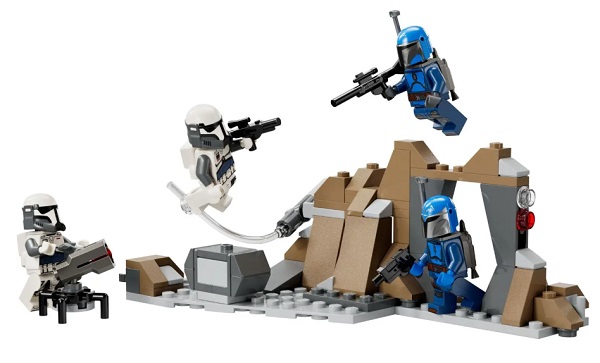 Конструктор LEGO Star Wars Боевой комплект «Засада на Мандалоре» 75373