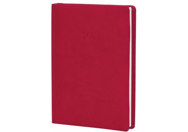 Щоденник датований Vivella червоний А6 Optima E21885