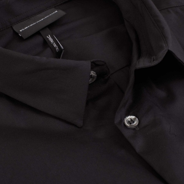 Сорочка Emporio Armani CAMICIA UOMO / MAN SHIRT 8N1C091N06Z-0999 р. 2XL чорний