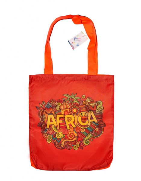 Сумка-шоппер 4PROFI Africa 40x35 см разноцветный 