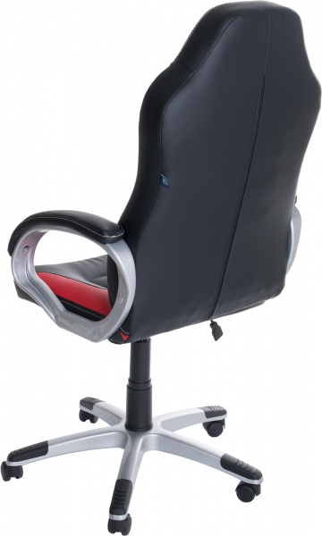 Кресло Nowy Styl Record Eco-30/Eco-90 черно-красный 