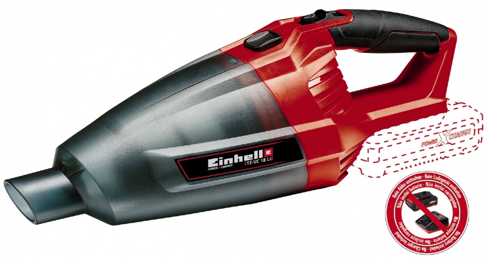 Пылесос автомобильный Einhell X-Change TE-VC 18 Li - Solo (2347120) 