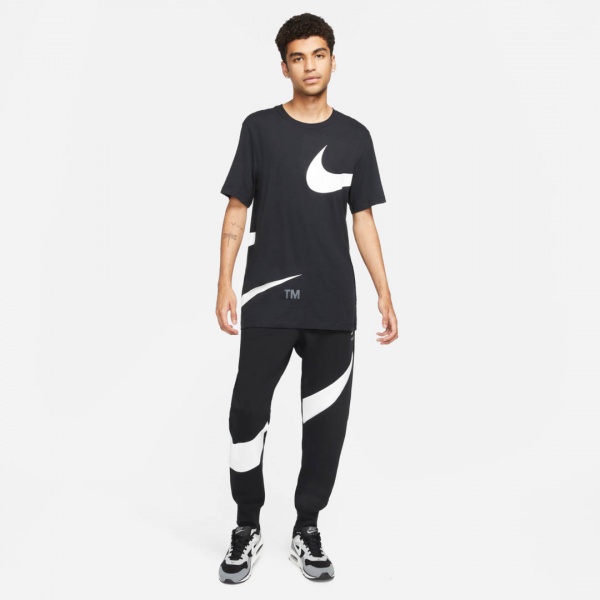 Штани Nike M NSW SWOOSH TCH FLC PNT DH1023-010 р. L чорний