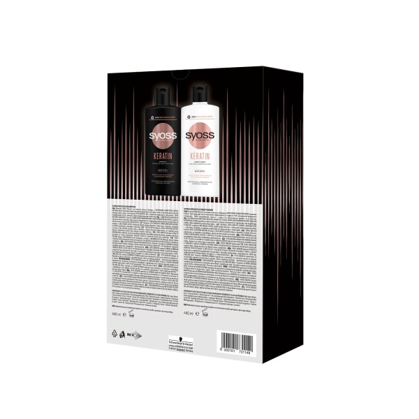 Набор подарочный для женщин Syoss Keratin