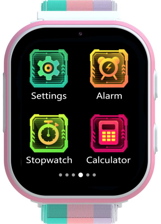 Смарт-часы детские Gelius Pro GP-PK008 (Rainbow) white (00000098500)