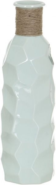 Ваза Мамбо 12,5х40 см бирюзовый