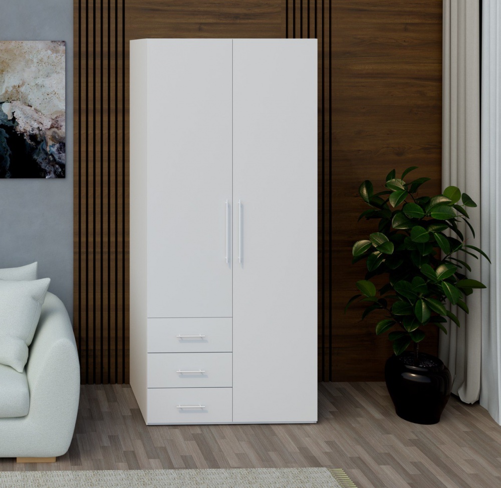 Шафа Світ Меблів Crystal 2250х1000х600 мм німфея альба