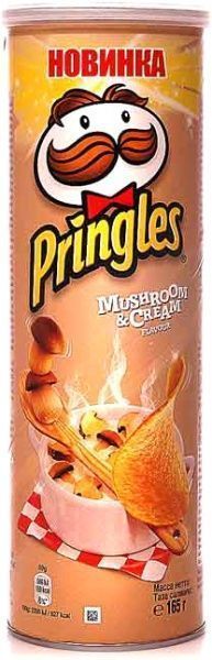 Чипси Pringles Mushroom & Cream 165 г 