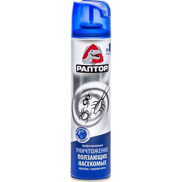 Аерозоль РАПТОР Знищення повзаючих комах 350 мл