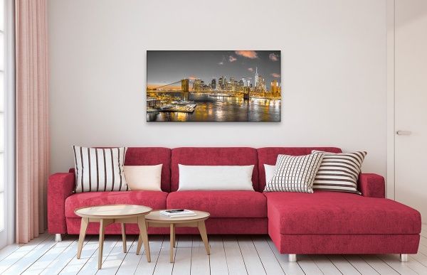 Репродукция AF20160118 New York 1162-PanoC02 80x150 см RozenfeldArt 
