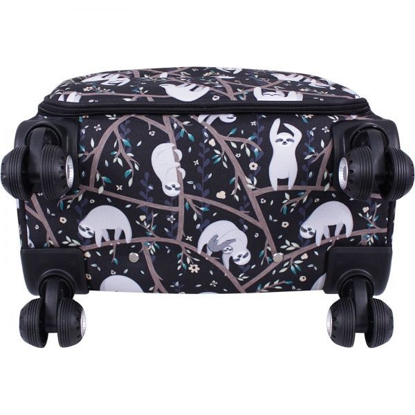 Чемодан Bagland 36 л разноцветный Ленивец 37966194 суб. 760 