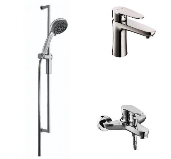 Набор смесителей Aqua Rodos City 3 в 1 ОР0003497