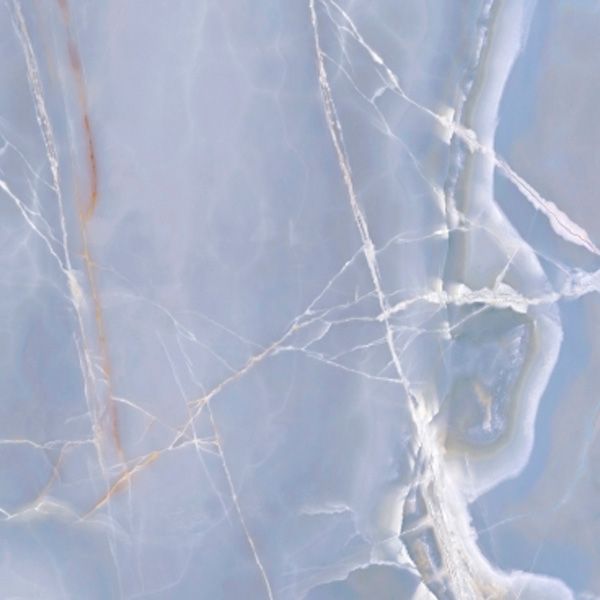 Плитка Golden Tile Onyx Blue блакитний 7А3590 604х604 мм