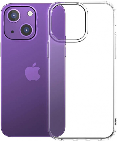 Прозорий TPU чохол oneLounge SilicolDots для iPhone 14 Plus