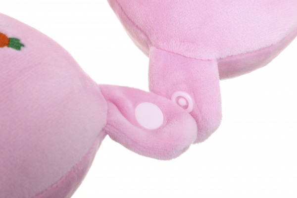 Подушка дорожня Luna Kids 28х28 см рожева BMPMIX0787 