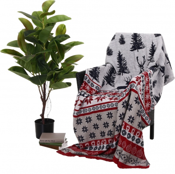 Плед Лапландия Белор 120x160 см разноцветный 