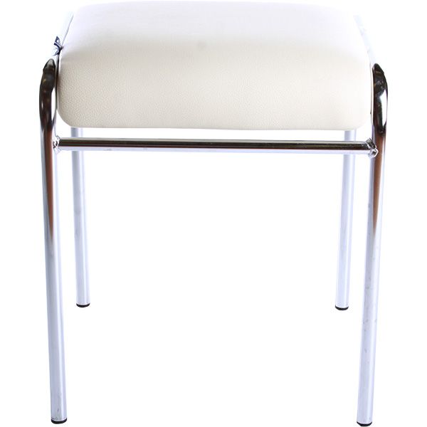 Стул Nowy Styl CADDY chrome (BOX) (CH) V-18 молочный / хром 