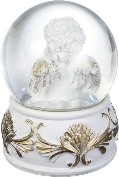 Декорация новогодняя Шар Ангел 10 см ZY16413K 