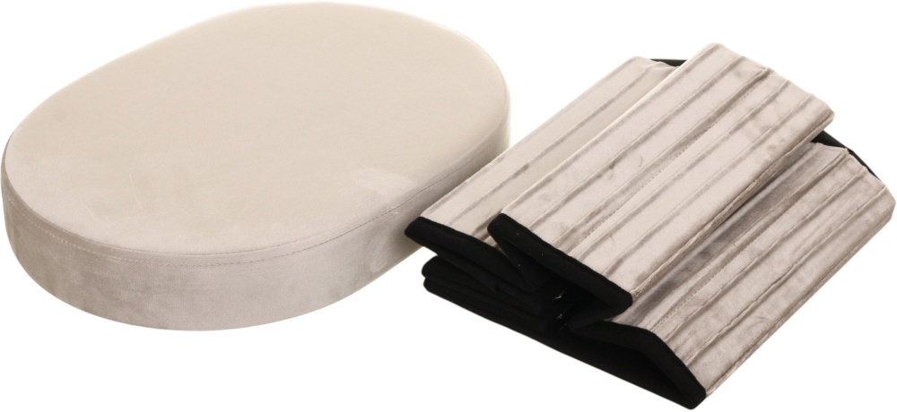 Сундук-пуф Sensio для хранения Velora 420х330х310 мм серый (HS15-F010)