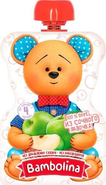 Пюре Bambolina Яблуко 90 г 4813163002141 