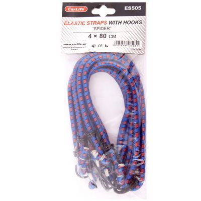 Ремінці для закріплення вантажу CarLife ES505 4 шт