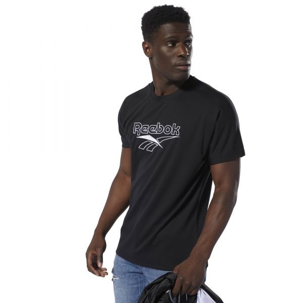 Футболка Reebok CL V UNISEX TEE DT8245 L чорний