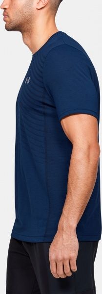 Футболка Under Armour Seamless Wave SS 1351450-449 S синій