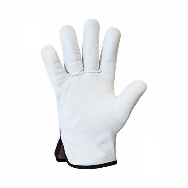 Перчатки Trident Alpo 4211 кожаные утепленные на флисе белые 2XL (11)