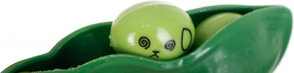 Брелок Зеленый горошек