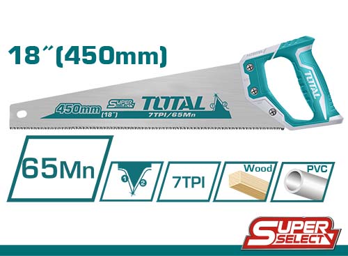 Пила по дереву 450 мм TOTAL® THT55450 THT55450