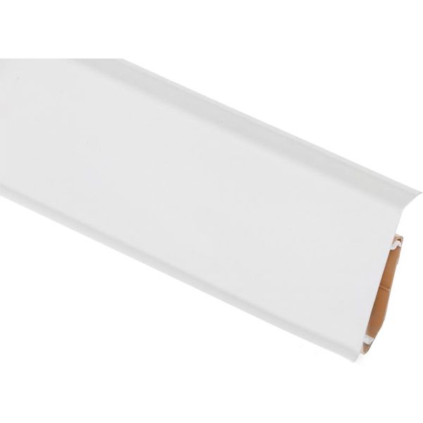 Плинтус King Floor 70 белый 20,8x70x2500 мм 