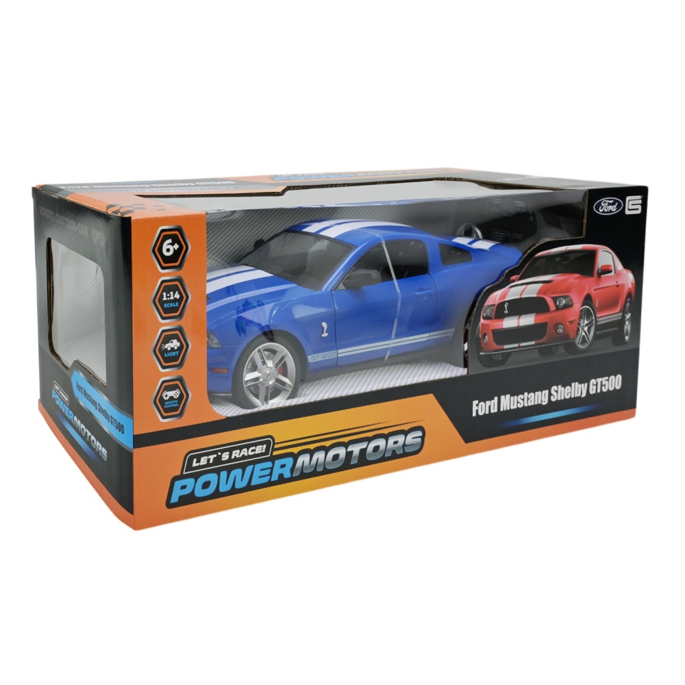 Автомобіль на радіокеруванні Shantou Powermotors Ford Mustang Shelby GT500 1:14 PM1404 BLUE