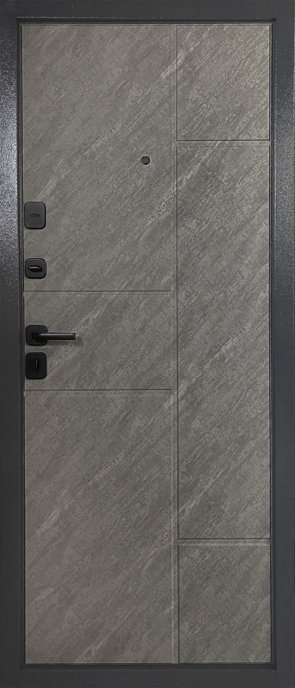 Двері вхідні Двері БЦ Січ бетон 2050х860 мм ліві