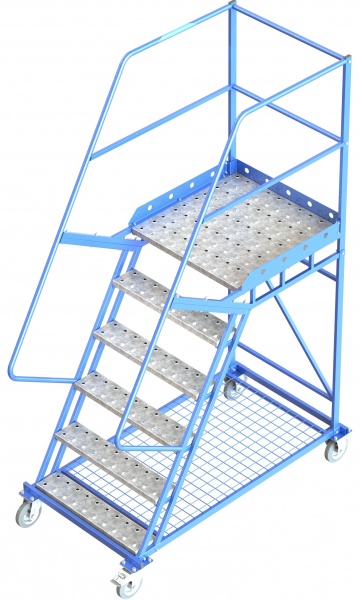 Драбина пересувна SHLM з полицею 1,5 м STOREHOUSE SHLM1015000160