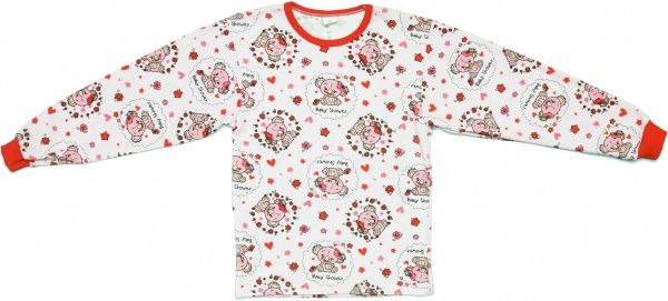 Пижама детская для девочки Україна Пж401-2 р.128 в ассортименте 