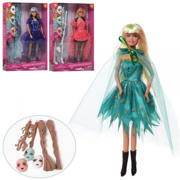 Лялька Defa 8397-BF маска 3 шт В асортименті