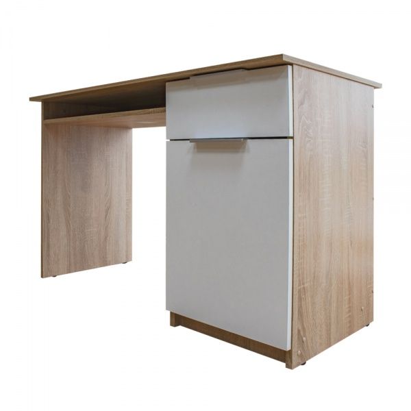 Стол письменный DC Дален 1000x750x550 дуб сонома/белый