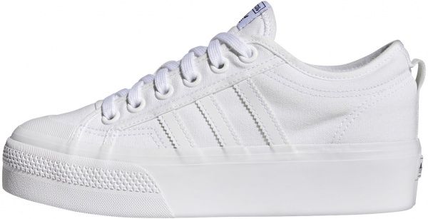 Кеди Adidas NIZZA PLATFORM W FV5322 р. UK 3,5 білий