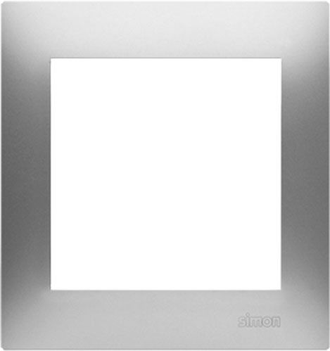 Рамка Simon Premium универсальная серебряный DR1/43