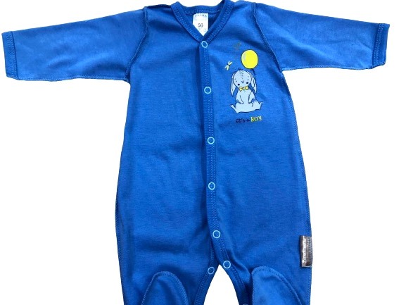 Комбинезон детский для мальчика Bambinelli р.56 S1115 Синий Кмб300-6 