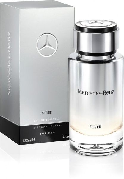 Туалетна вода Mercedes-Benz For Men Silver 120 мл