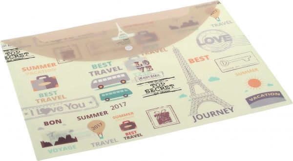 Папка-конверт Париж А4