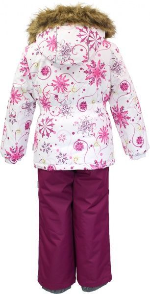 Комплект HUPPA WONDER р.128 белыйбордовый 41950030-94220-128 