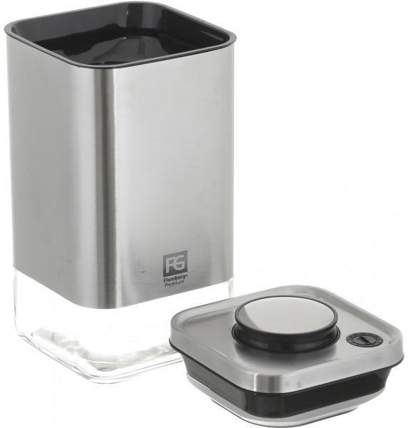 Емкость для хранения Steel Quadro 1 л Flamberg Premium