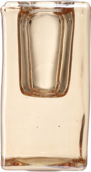 Подсвечник стеклянный, для столовой свечи