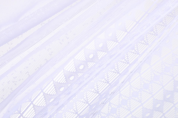 Ткань тюлевая HX 18G 61910024/280 280 см сетка белая 