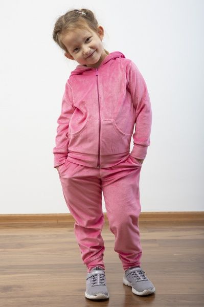 Костюм Roksana для дівчинки №0016/50019 р.128-134 темно-рожевий 