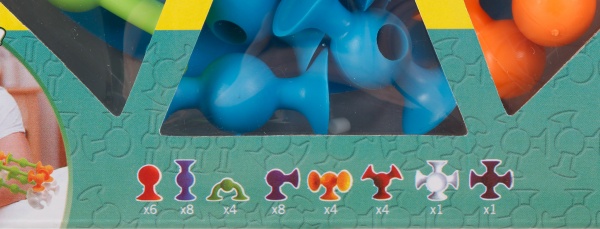 Конструктор-мозаїка Hang Wing на присосках 19x3.5x19 см HWA1206162